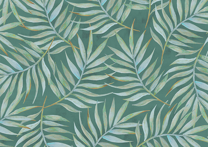 Goa, Pacific Green - Motorised Roman Blind - Image 7